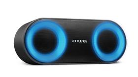 Caixa de Som Speaker AIWA SP-01 20W BT 15H IP65 RGB USB TWS