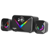 Caixa de Som Speaker c/ Luz RGB Bright 11W c/ Bluetooth Caixa de Som Speaker c/ Luz RGB Bright 11W c/ Bluetooth
