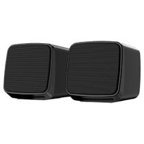 Caixa De Som Speaker C3Tech Sp-40, Conexão P2, Sp-40Bk-Preta