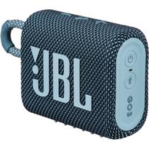 Caixa de som Speaker JBL Go 3 - Bluetooth - 4.2W - A Prova D'Agua - Azul