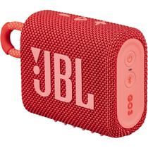 Caixa de som Speaker JBL Go 3 - Bluetooth - 4.2W - A Prova D'Agua - Vermelho