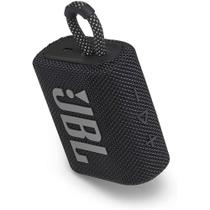Caixa de som Speaker JBL Go 3 Bluetooth 4.2W Preto IP67 - JBLGO3BLKAM