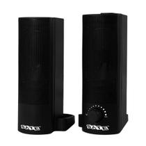 Caixa de som Speaker Satellite AS-683U USB para PC - Preto