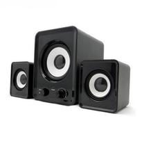 Caixa de Som Subwoofer 2.1 11w para PC e Celular Cabo P2 - Preto - B Max