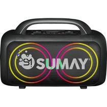 Caixa de Som Sumay CSP1318 Powerblack 150W Bluetooth Preta