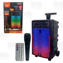 Caixa de som super bass - AL-8910