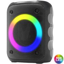 Caixa De Som Super Potente Bateria Longa RGB Efeito DJ 10W