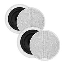 Caixa de Som Taramps 6'' Arandela 80W Redonda Par Branco