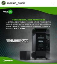 Caixa de som Thump GO 8" Portable Mackie