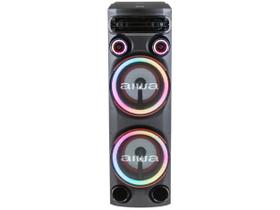 Caixa de Som Torre Aiwa AWS-T2W-02 Bluetooth 2300W RMS Amplificada