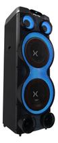 Caixa de Som Torre Amplificada Polyvox XT2212T 2500W RMS Bluetooth TWS DSP USB FM Bivolt