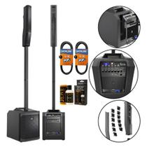 Caixa de Som Torre Ativa Eletrovoice Evolve 30m + Polidor + Cabo Caixa de Som Torre Ativa Eletrovoice Evolve 30m + Polidor + Cabo