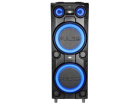 Caixa de Som Torre Pulse Sound SP517 Double Bluetooth 2500W RMS Amplificada