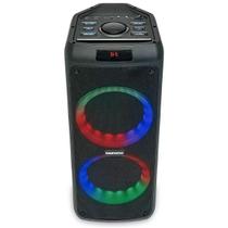 Caixa De Som Towerbox 300 50W Led Bluetooth USB SD Rádio Biv