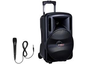 Caixa de Som TRC Fitbox High Power 5536 Bluetooth - Amplificada 360W com Microfone USB