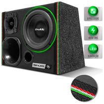 Caixa De Som Trio Dutada Shutt Subwoofer Concept 8 Polegadas 400w LED + Driver + Corneta + Tweeter