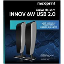 Caixa De Som Usb Innov Maxprint