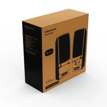 Caixa de Som USB Multi 2.0 1W RMS - SP044 Preto Caixa de Som USB Multi 2.0 1W RMS - SP044 Preto