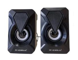 Caixa De Som Usb Multimidia Com Led 10w Rms Xccm18