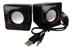 Caixa De Som Usb P2 Pc/notebook Multimidia Kp-600 Knup Caixa De Som Usb P2 Pc/notebook Multimidia Kp-600 Knup
