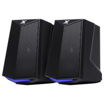 Caixa De Som Vx Gaming Gamer 2.0 Crusade 6w Led Azul Cxgcr6w