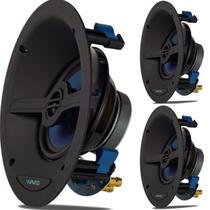 Caixa de som WaveOne WIN150 angulada 150w Kit com 3 unidades