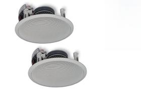 Caixa de Som Yamaha Custom de Embutir no Teto 3 Vias 120 W Woofer de 20 cm
