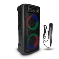 Caixa De Son Bluetooth Potente 20W Grande Karaoke Fm Usb Caixa De Son Bluetooth Potente 20W Grande Karaoke Fm Usb