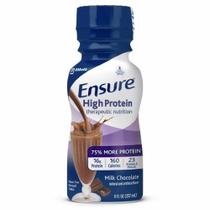 Caixa de suplemento oral de chocolate com alto teor de proteína Ensure com 24 da Ensure (pacote com 2)