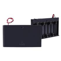 Caixa De Suporte Para 8 Pilhas AA 12V Com Interruptor E Fio ON/OFF, 2 Peças De Circuitos Integrados Caixa De Suporte Para 8 Pilhas AA 12V Com Interruptor E Fio ON/OFF, 2 Peças De Circuitos Integrados