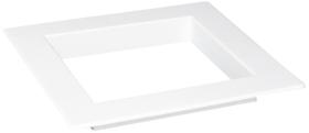 Caixa de suprimentos Oatey 38942 quadrada com placa frontal de plástico 8,25 branca Caixa de suprimentos Oatey 38942 quadrada com placa frontal de plástico 8,25 branca