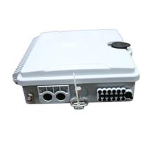 Caixa de Terminação Óptica (CTO) 12 FO com Sangria Cinza Caixa de Terminação Óptica (CTO) 12 FO com Sangria Cinza