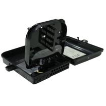 Caixa de Terminação Óptica (CTO) 16 FO Preta