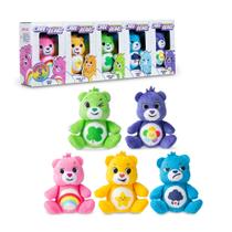 Caixa de Tesouro com 5 Pelúcias Micro Care Bears