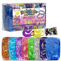 Caixa de Tesouros Rainbow Loom Sparkle - Edição com 8.000 Pulseiras