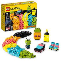 Caixa de Tijolos Divertidos Neon LEGO Classic 11027