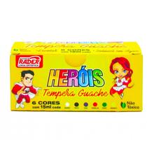 Caixa de tinta guache herois radex Caixa de tinta guache herois radex