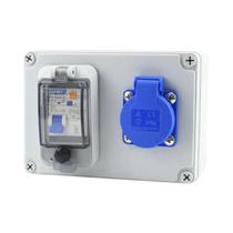 Caixa De Tomada Elétrica Para Carregamento De Carros, Montada Na Parede, À Prova d'Água, 220V 16A,