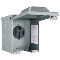 Caixa de Tomada Elétrica RV EXCELFU 50 Amp 125/250V NEMA 14-50R