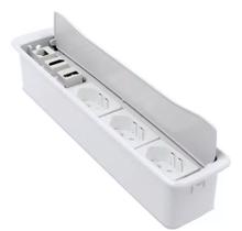 Caixa de Tomada New Slim - 3 Tomadas, RJ45, HDMI - Oferta