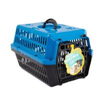 Caixa de Transporte Alvorada New Azul para Cães e Gatos - Tamanho 3