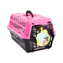 Caixa de Transporte Alvorada New Rosa para Cães e Gatos - Tamanho 4