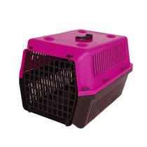 Caixa de Transporte Até 15kg Cachorro Gato Rosa Alvorada Caixa de Transporte Até 15kg Cachorro Gato Rosa Alvorada