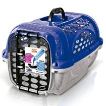 Caixa de transporte caes e gatos panther air n 1 sem bebedouro - PLAST PET Caixa de transporte caes e gatos panther air n 1 sem bebedouro - PLAST PET