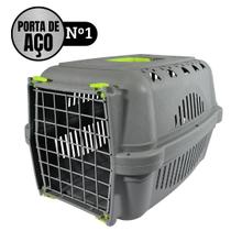 Caixa de Transporte Cães Gatos DuraFalcon Porta de Aço Nº1