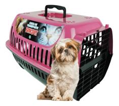 Caixa De Transporte Cães Pequenos Pinscher Gato Número 2