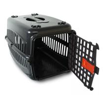 Caixa De Transporte Confortável Cachorro Cão e Gato Durapets Falcon N.2 Suporta até 15kg Preto