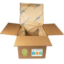 Caixa de transporte isolada, embalagem IDL, 12x12x12, 13,6 L, pacote com 1 Caixa de transporte isolada, embalagem IDL, 12x12x12, 13,6 L, pacote com 1