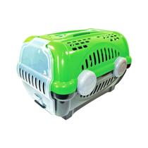 Caixa de Transporte Luxo N. 1 Verde - FURACÃO PET Caixa de Transporte Luxo N. 1 Verde - FURACÃO PET