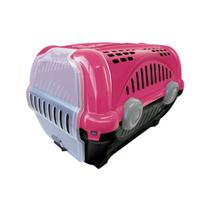 Caixa de Transporte Luxo N2 Rosa - Furacão Pet
